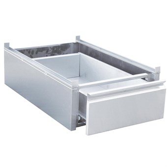 Tiroir inox à monter sur table Gastro M 190 x 400 x 585mm
