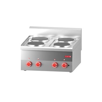 Fourneau 4 plaques électriques à poser Gastro M 600 60/60PCE