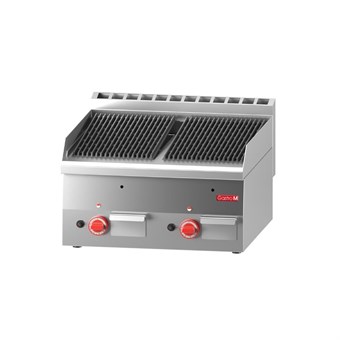Grillade pierre de lave gaz Gastro M GRL60/60