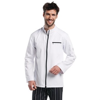 Veste de cuisine mixte Chaud Devant Modena blanche