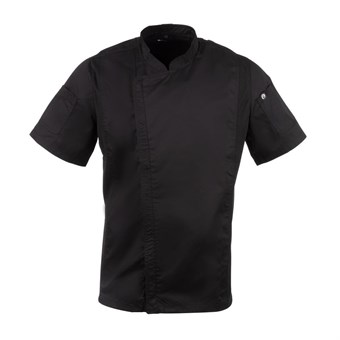Veste de cuisine mixte Cool Vent Chef Works Urban Springfield noire