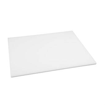 Planche à découper basse densité Hygiplas blanche