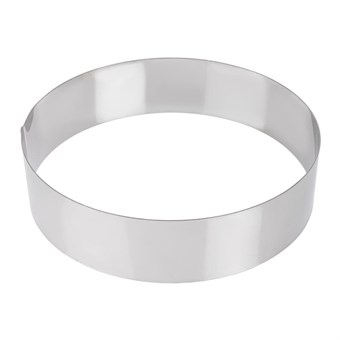 Cercle à mousse inox De Buyer 240 x 60mm