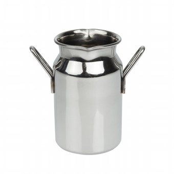 Mini bidon à lait inox Olympia taille moyenne