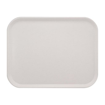 Plateau de service en polyester Roltex America 460x360mm gris moucheté