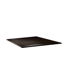 Plateau de table carré Topalit Smartline wengé
