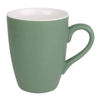 Mug pastel mat en porcelaine Olympia vert 320ml 