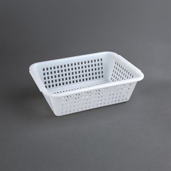 Passoire rectangulaire blanche Vogue 395 x 303mm
