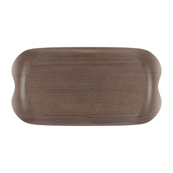Plateau de service Roltex Wave 43x23cm palissandre veiné