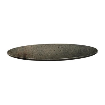 Plateau de table rond Topalit Smartline béton