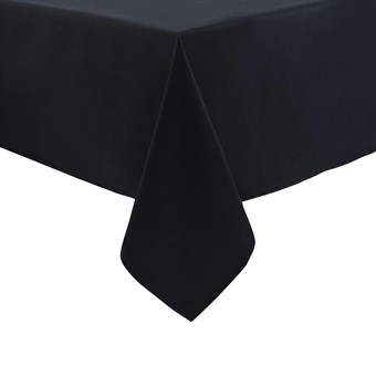 Nappes noires en polyester Mitre Essentials Occasions 