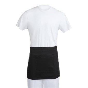 Tablier serveur court Whites noir