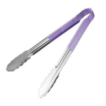 Pince de service code couleur Hygiplas 300mm violette