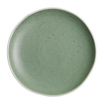 Assiettes plates verte Chia Olympia 20,5 cm (x6)