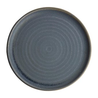 Assiettes plates granit bleu Olympia Canvas 26,5 cm  (Lot de 6)