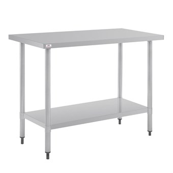 Table inox Nisbets Essentials 120 x 60 cm