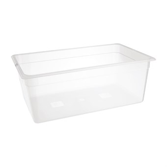 Bac en polypropylène GN 1/1 sans couvercle Nisbets Essentials 200mm