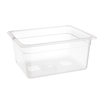 Bac en polypropylène GN 1/2 sans couvercle Nisbets Essentials 150mm