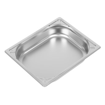 Bac inox 18/10 GN 1/2 professionnel Vogue 65mm