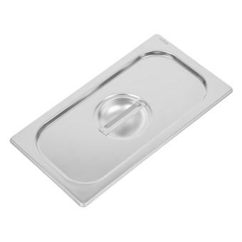 Couvercle inox 18/10 professionnel Vogue GN 1/3