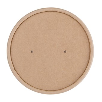 Couvercles en papier pour pots à soupe Fiesta Compostable 98mm FB160 FB162 FB164 (Lot de 500)