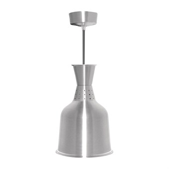 Lampe chauffante Buffalo finition métal brossé