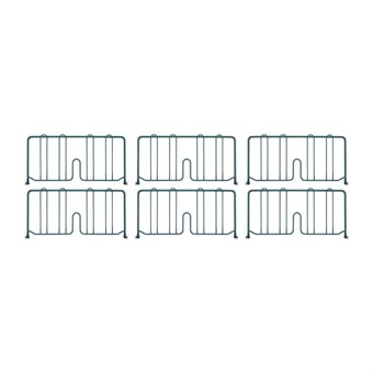 Séparateurs d'étagère Super Erecta Metro 460 x 203mm (lot de 4)