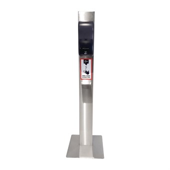 Station de désinfection pour les mains avec capteur
