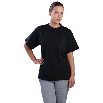 T-shirts Nisbets Essentials noirs