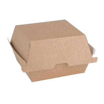 Boîtes hamburger compostables kraft Fiesta Green 