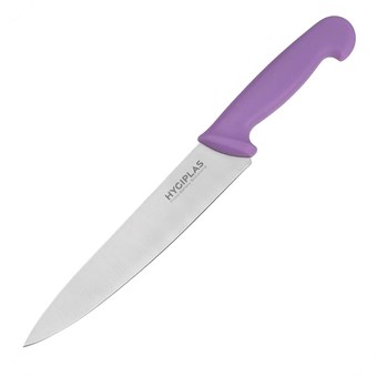 Couteau de cuisinier Hygiplas violet 21,8cm
