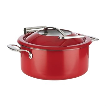 Chafing-dish rouge APS 305 mm 