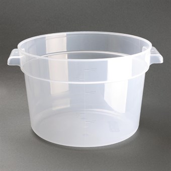 Conteneur alimentaire rond en polypropylène Vogue 10L