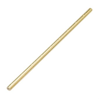 Pailles en papier biodégradables Utopia dorées (lot de 250)