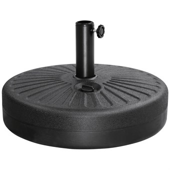 Pied de parasol noir 20L