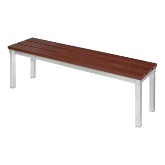 Banc extérieur imitation bois de noyer Enviro 