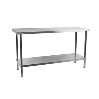 Table centrale en inox Holmes sans dosseret 700(P)mm