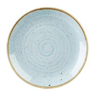 Assiettes rondes Churchill Stonecast Duck Egg Blue 260mm (Lot de 12)
