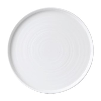 Assiettes avec rebord Churchill Chefs blanches 260mm (lot de 6)