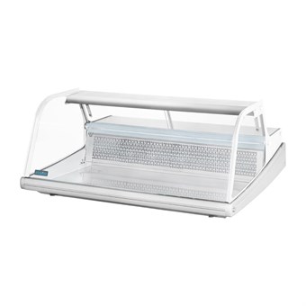 Vitrine réfrigérée de comptoir à poisson Polar Série G 255L