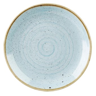 Assiettes rondes Churchill Stonecast Duck Egg Blue 200mm (Lot de 12)