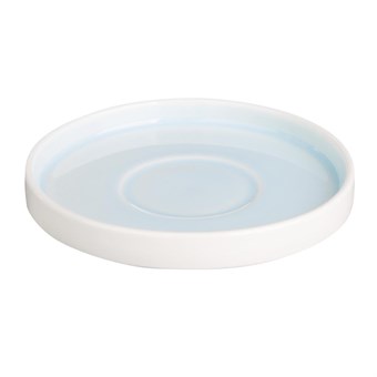 Soucoupes Olympia Fondant bleues 152mm (lot de 6)