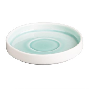 Soucoupes Olympia Fondant vertes 115mm (lot de 6)