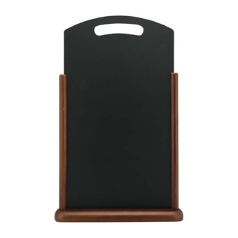 Chevalet de table avec poignée Securit wengé XL
