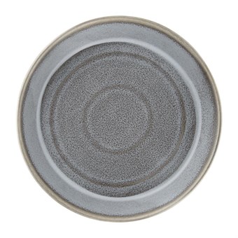 Bols plats ronds anthracite Olympia Cavolo 220mm (lot de 4)