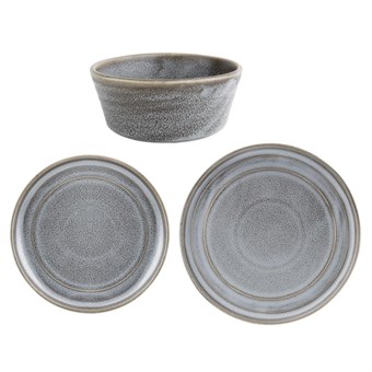 Service de table 18 pièces Olympia Cavolo Serve Like A Pro anthracite
