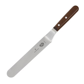 Couteau spatule coudé avec manche en bois Victorinox 25,5 cm