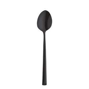 Cuillères à café moyennes Amefa Metropole PVD noires (lot de 12)