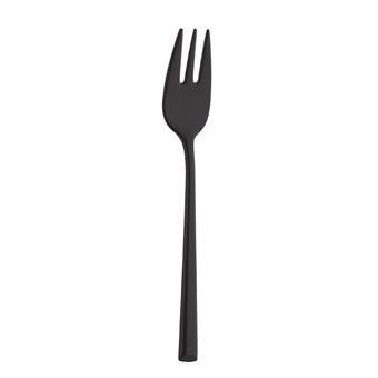 Fourchettes à gâteau Amefa Metropole PVD noires (lot de 12)