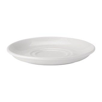 Soucoupes double puits Utopia Pure White 150 mm (lot de 24)